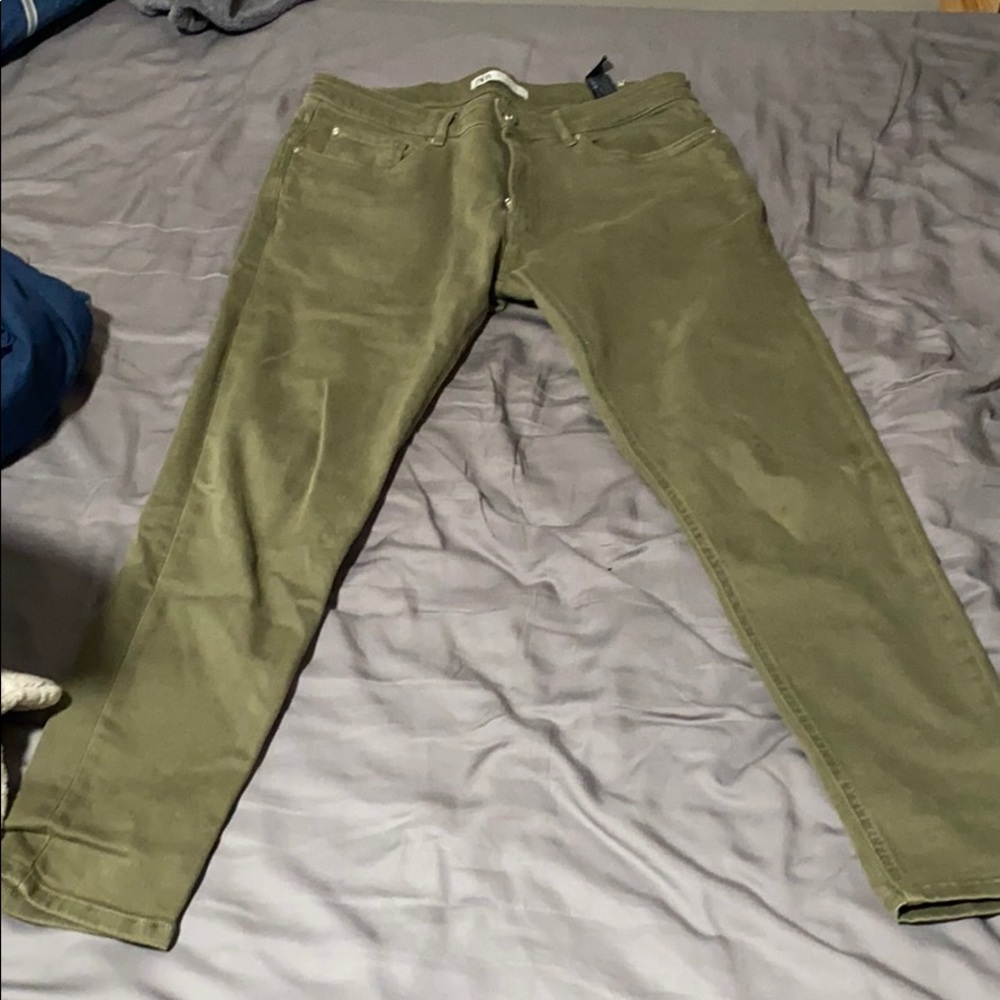 Men’s Zara Skinny jeans Olive